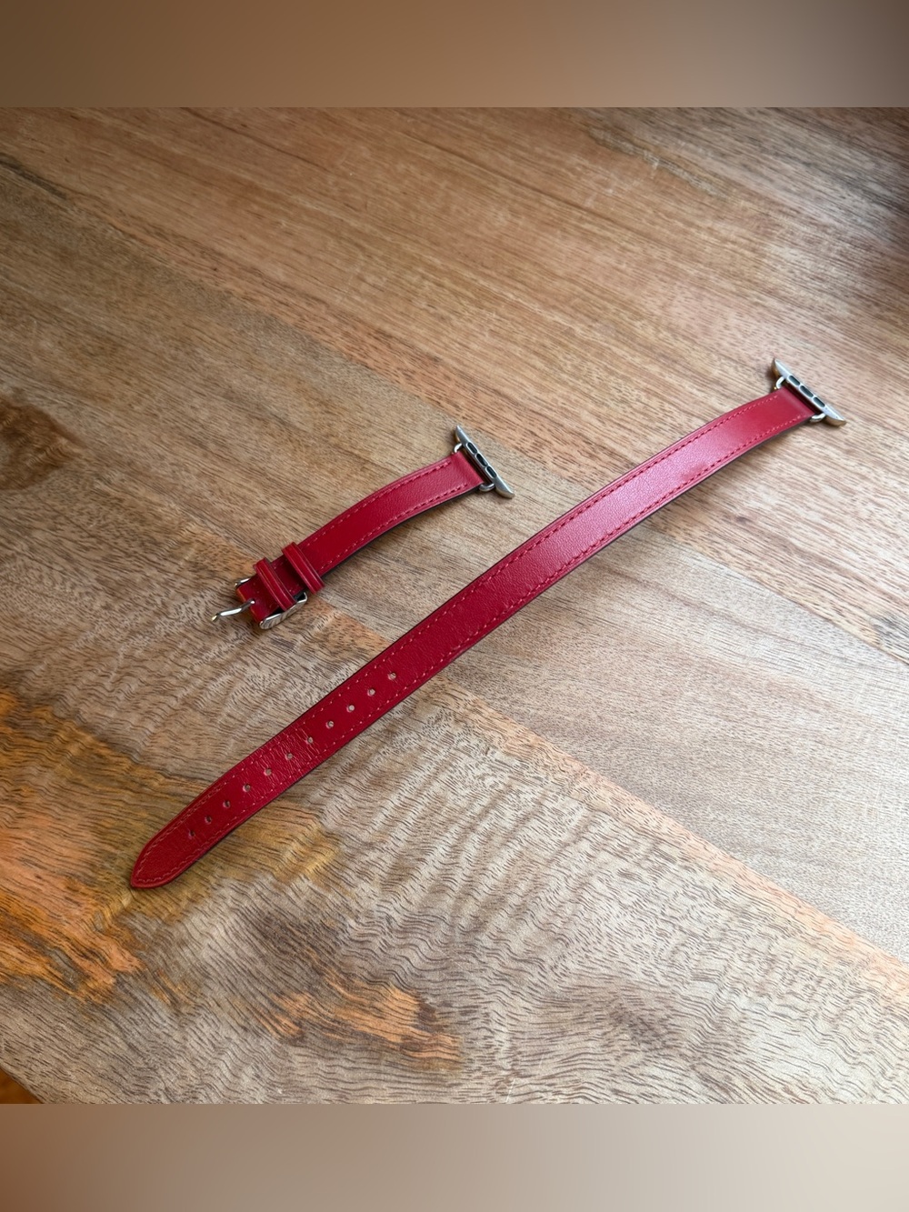 Quince Leather Double Wrap Smartwatch Band